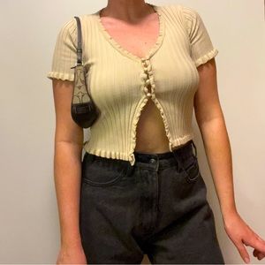 Princess Polly ribbed cardigan